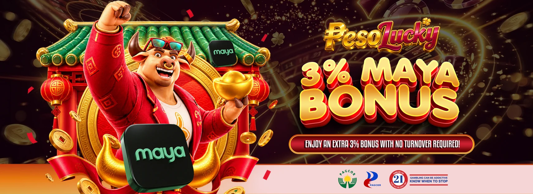 3% back on every Maya deposit